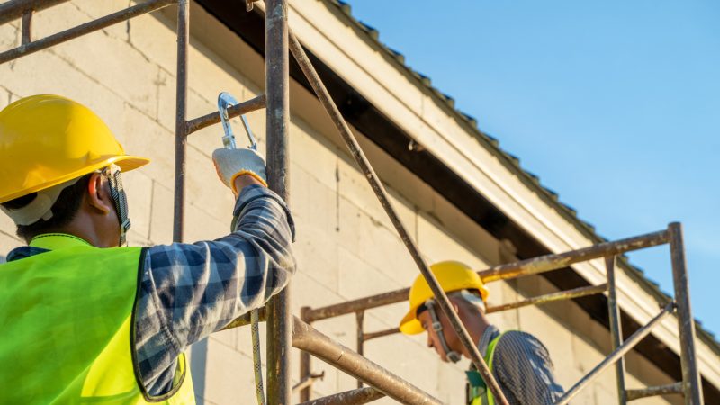 Tout pour travailler en sécurité sur les échafaudages