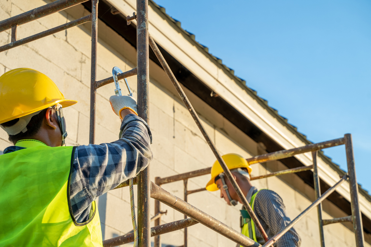 Tout pour travailler en sécurité sur les échafaudages