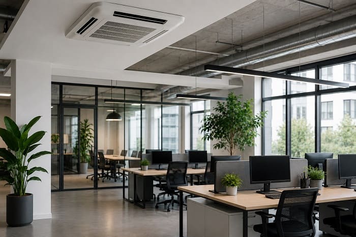 Climatisation des locaux professionnels : obligations et confort