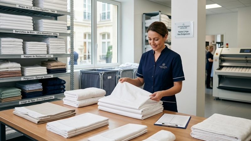 Linge hôtelier : quelles exigences pour un textile professionnel ?