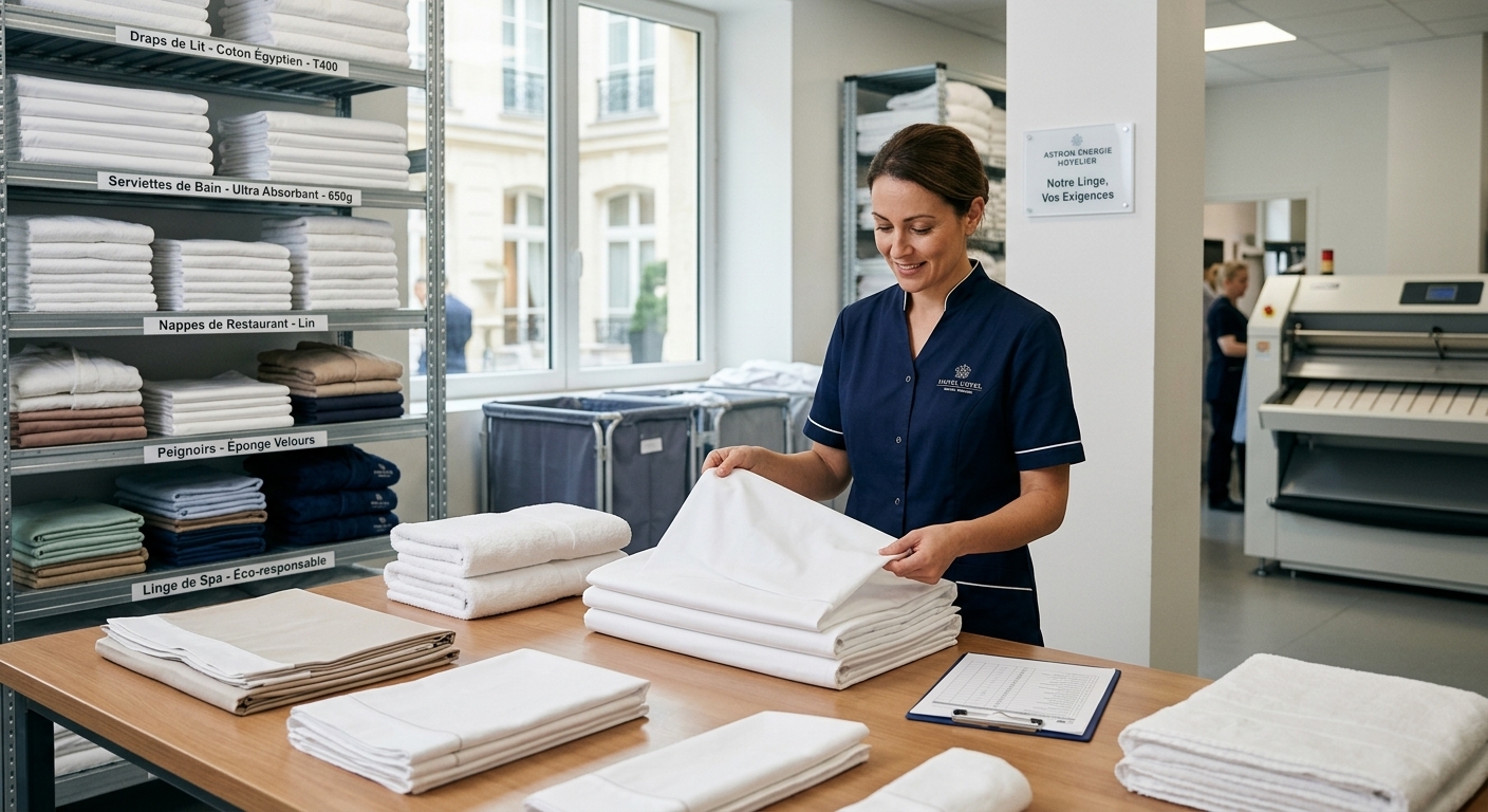 Linge hôtelier : quelles exigences pour un textile professionnel ?